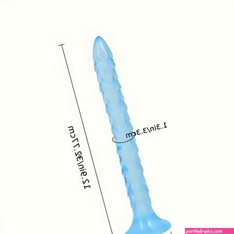 12.9in Big Spiked Long Skinny Dildo For Anus Stimulation Love Toy