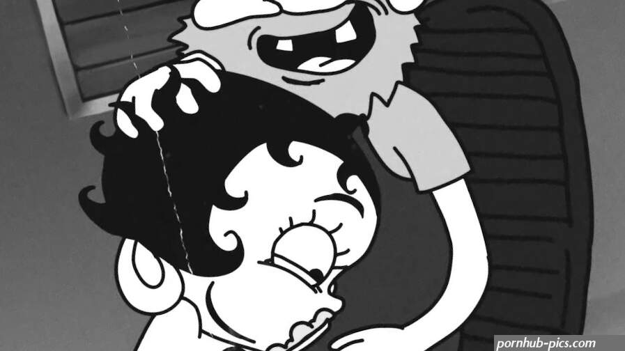 Betty Boop deepthroat old man