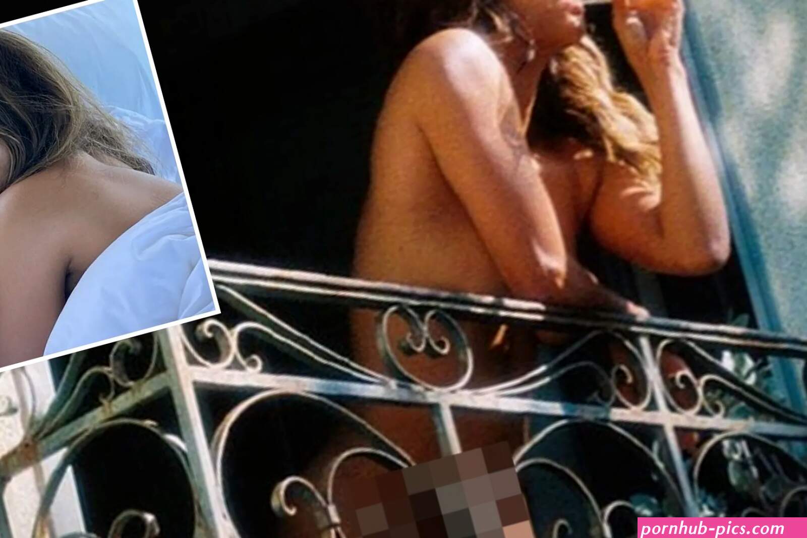 Movie star Halle Berry shocks fans as she strips totally naked to drink wine on her balcony
