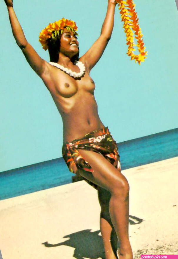 Topless Island Girl