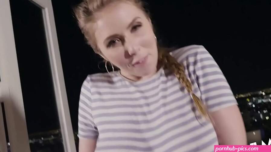 ADULT TIME Lena Paul Joanna Angel Cumswapping Threesome Over L.A. Skyline