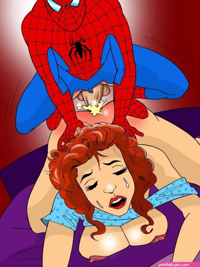 XXX Toon Oops: Mary Jane Watson Gets That Spider Dick