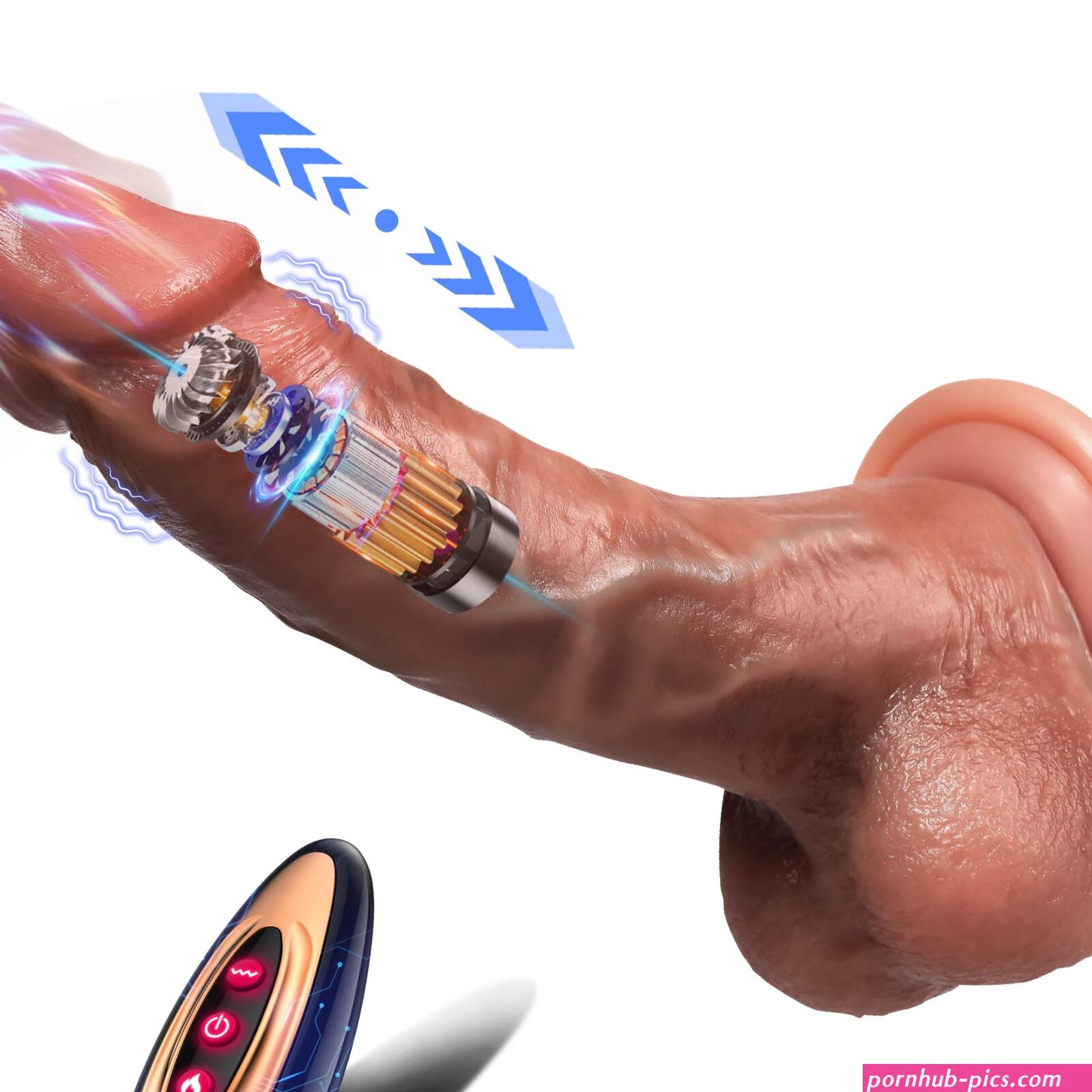 : Thrusting Dildo Vibrator Sex Toys