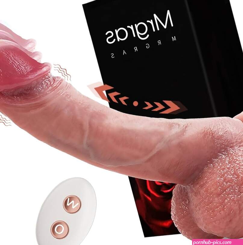 : Mrgras Sex Toys Thrusting Dildo Vibrator 3 Pulsation Thrusting 5 Vibration Mode 8.5 Inch Realistic Dildo Penis for Clitoral G Spot Anal Stimulate Liquid Silicone Suction Cup Adult Sex Toys