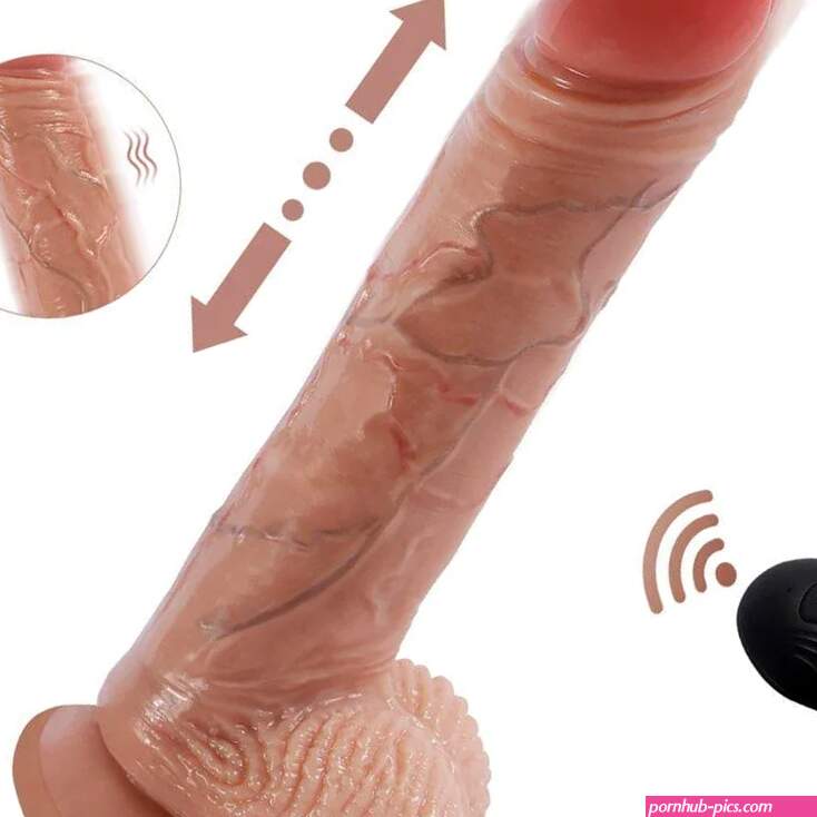 Electric Thrusting Dildo Vibrator for Women