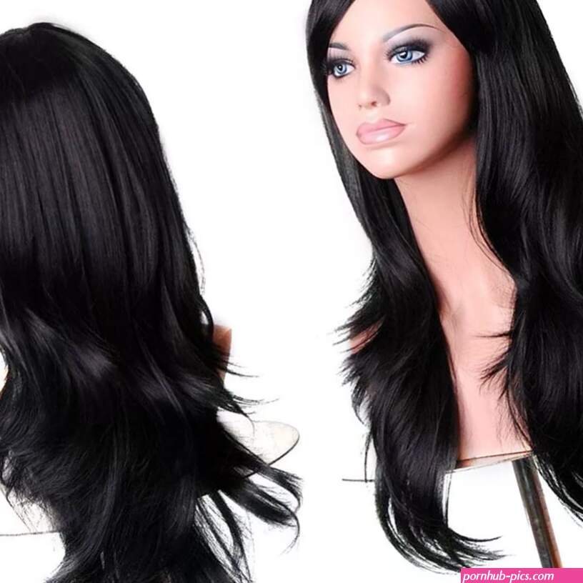 VIP Sexy Long Layered Hair with Side Bangs Wig -Black