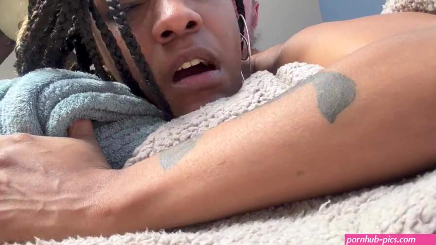 Big tits BLACK MILF Pov Blowjob SQUIRT for white king
