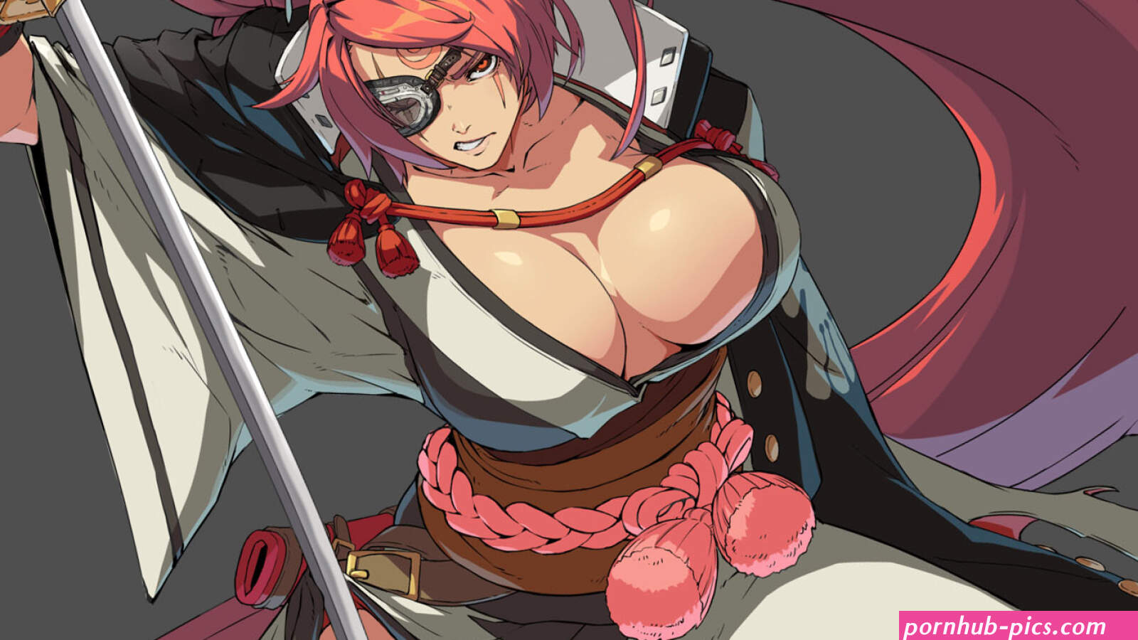 Baikens boobs get bigger in each Guilty Gear game
