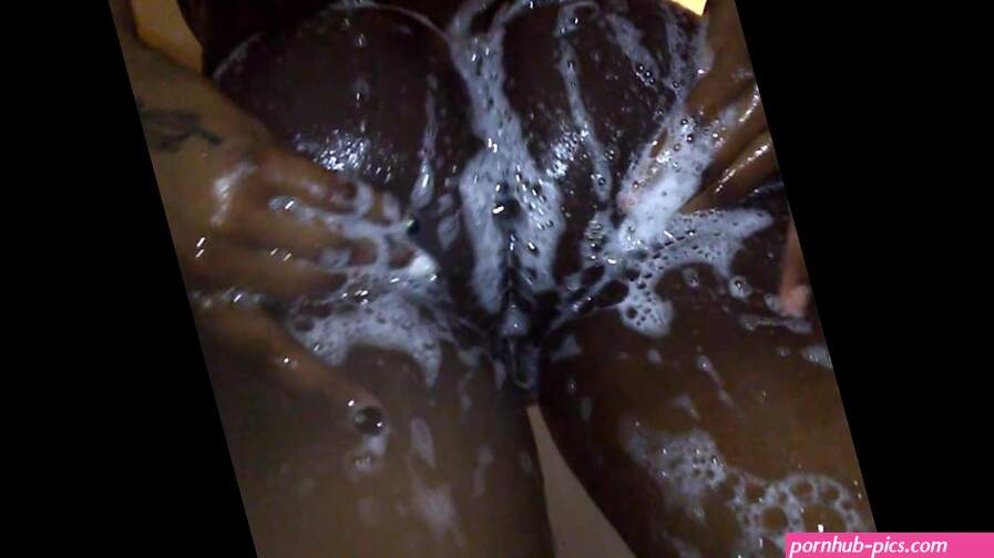 Slim Thick Jamaican Teen Soapy Shower Tease
