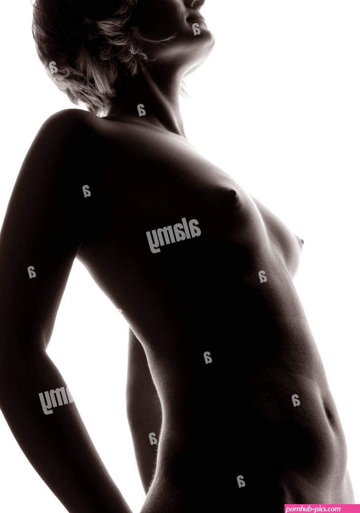 Woman body nude silhouette Stock Photo