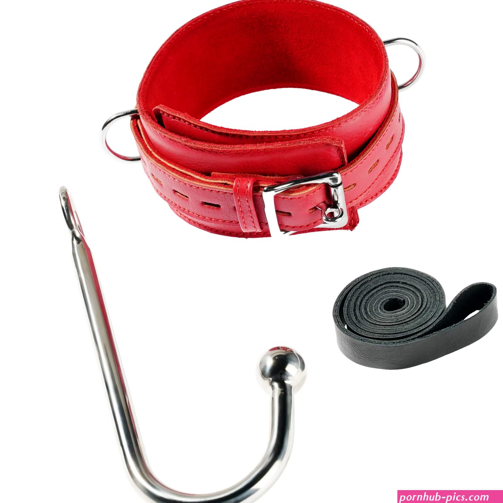 Arched Back Ass Hook to Collar Set by Kink