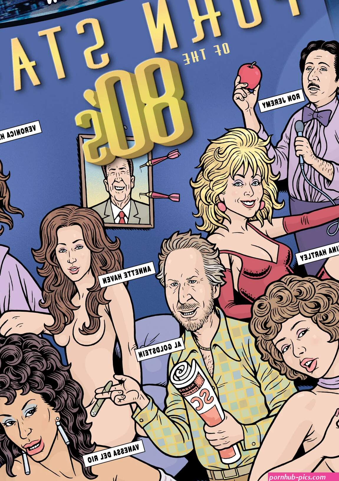 Midnight Blue Vol. 6: Porn Stars of the 80s DVD
