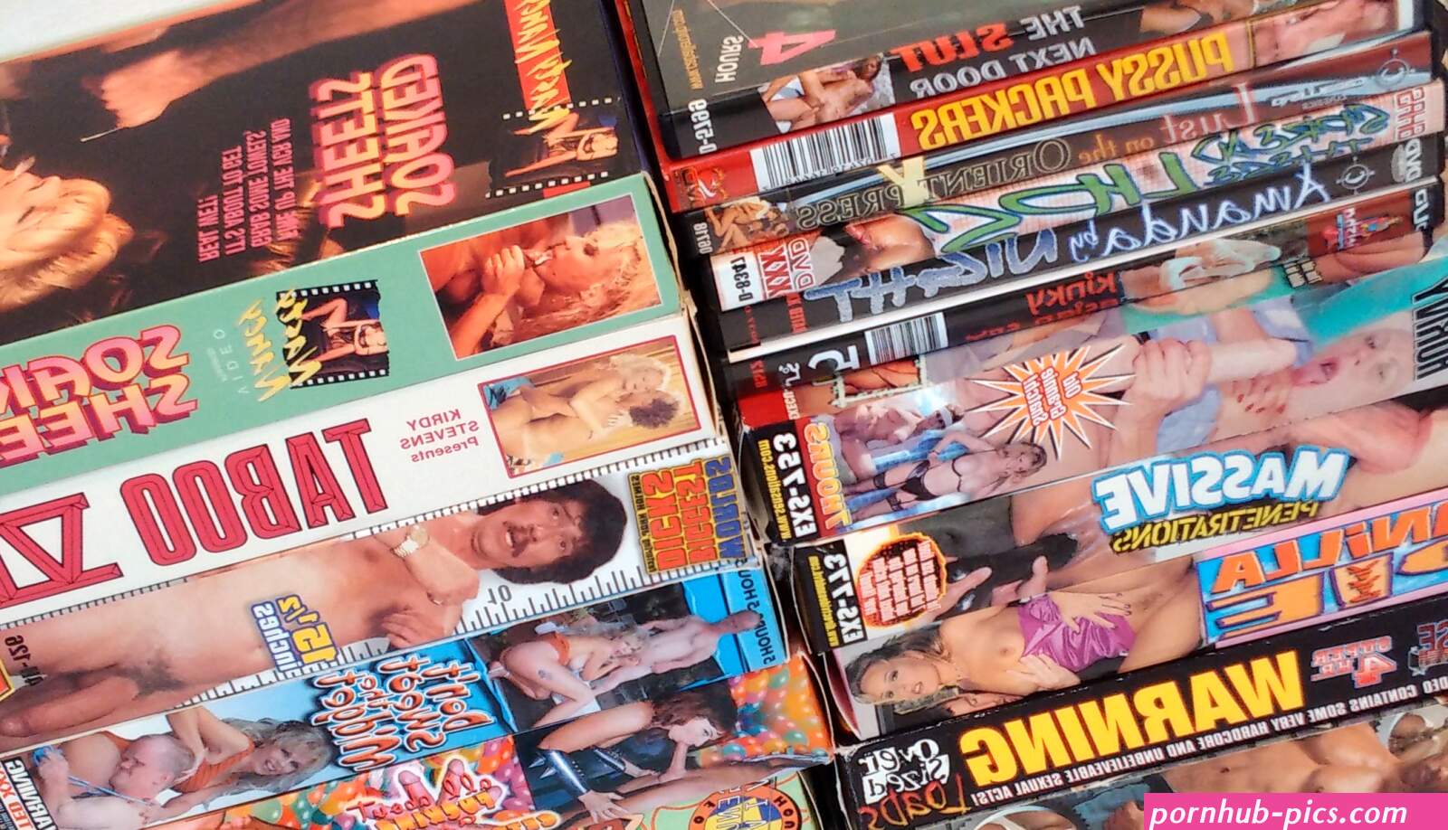 18 Vintage Modern VHS DVD Lot Adult Films