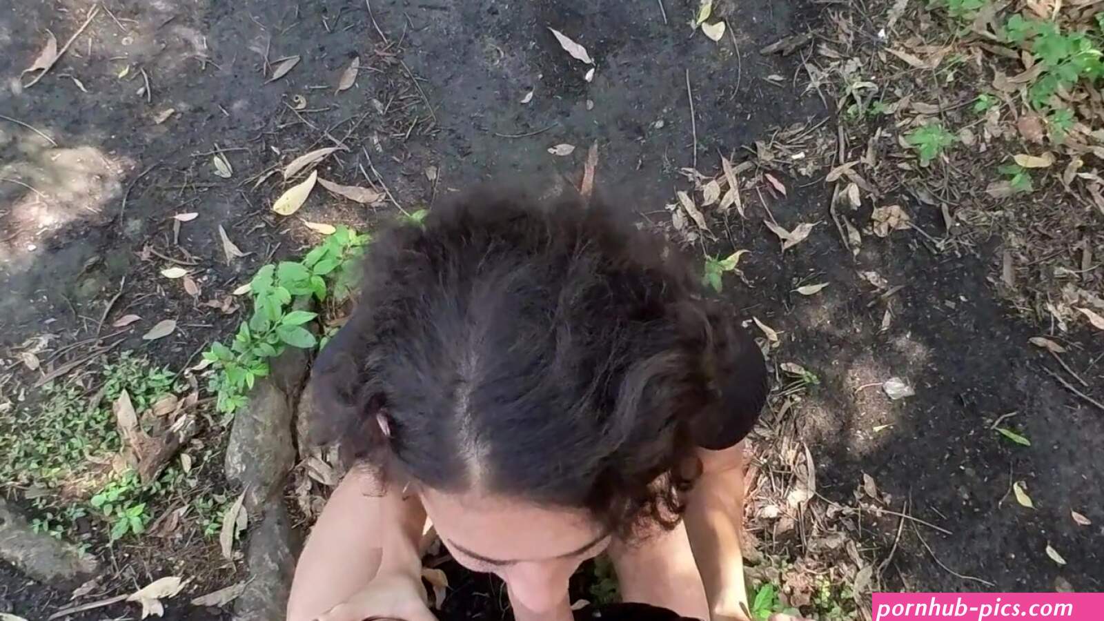 Hotsolzinha Outdoor TS fucking in the woods