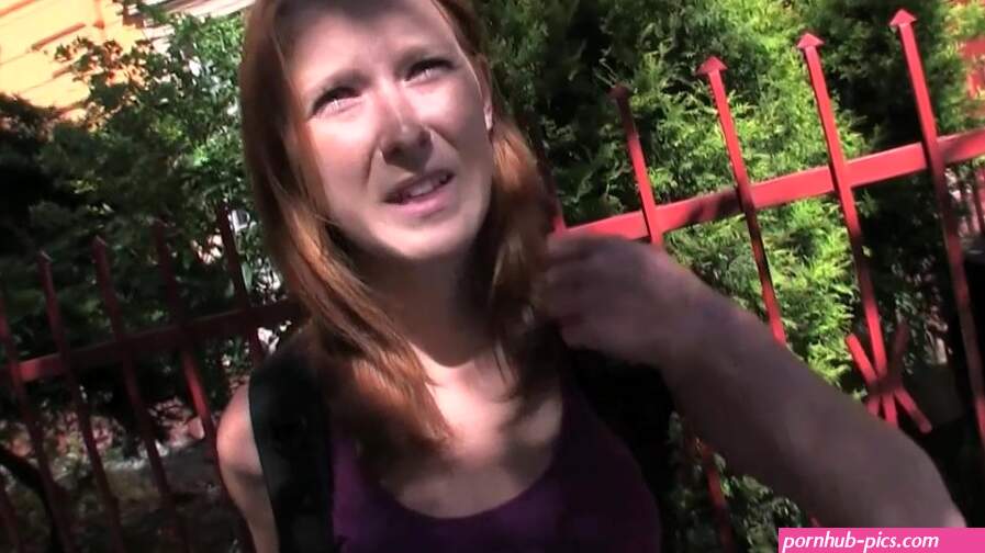 PublicAgent Ginger teen virgin gets fucked in the ass hole