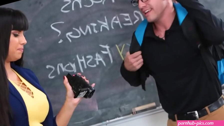 Hot Teacher Fucks Nerdy Male Student