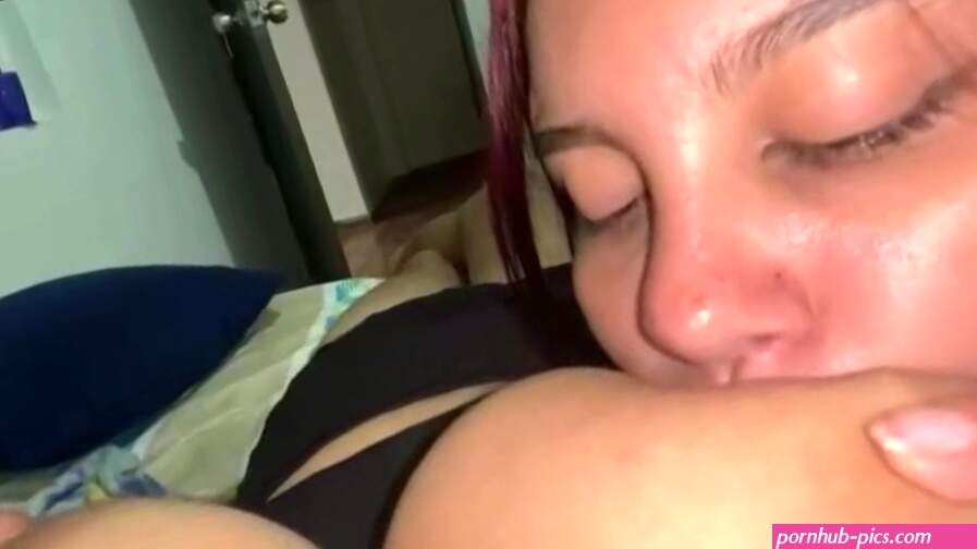 Lesbian sucking tits