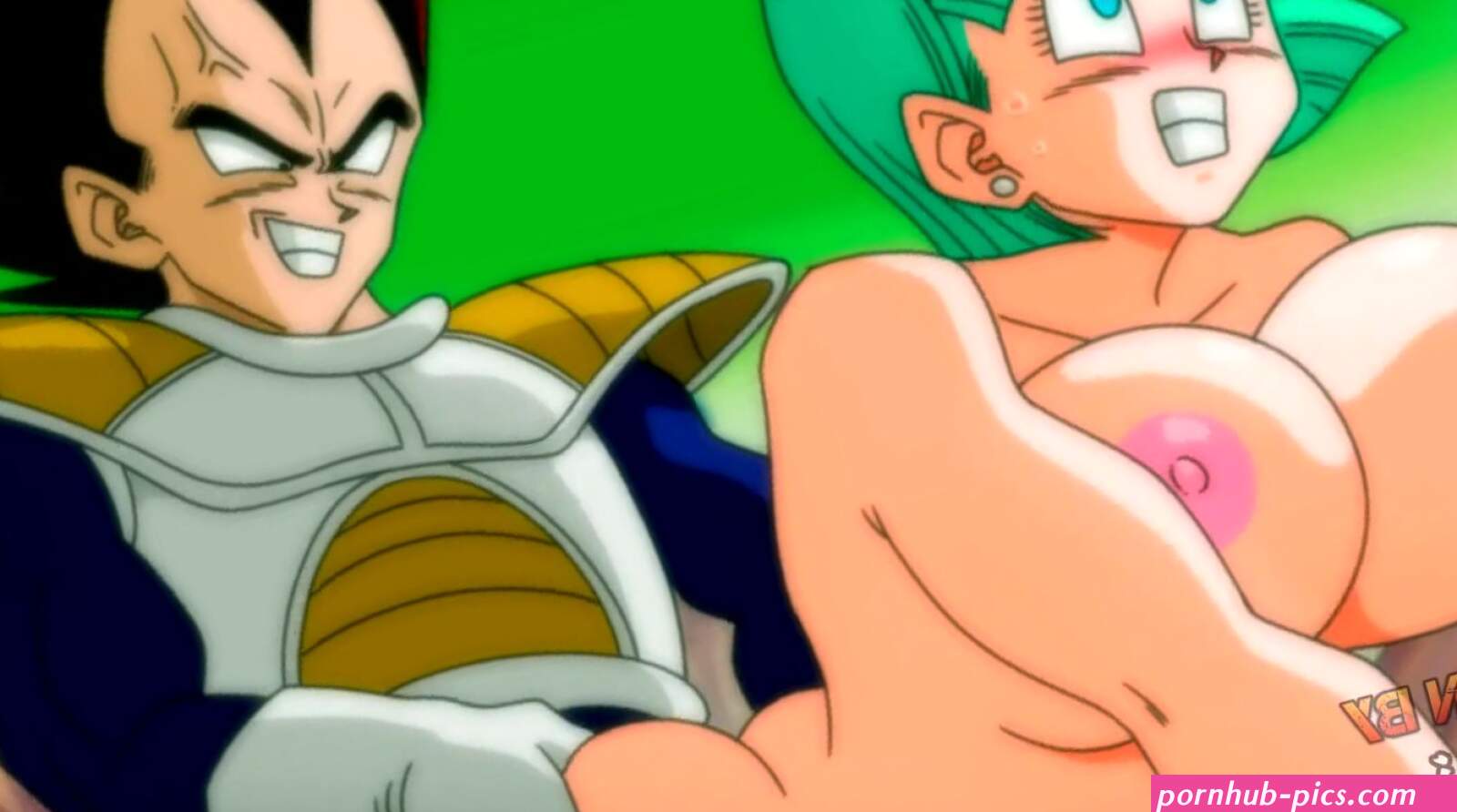 Vegeta from dbz rapes Bulma hard in JAV Hentai Porn