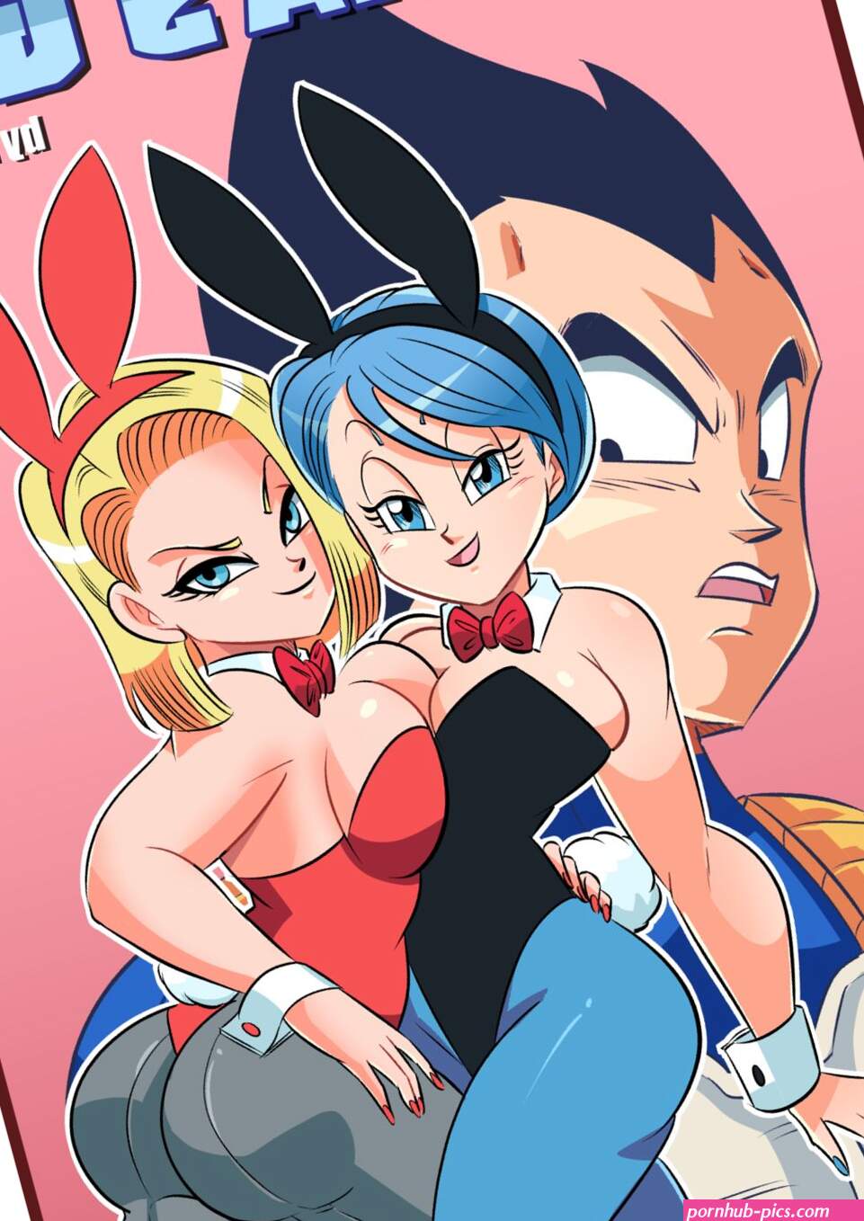Vegetas Gift Ft. Bulma And Android 18 By FunsexyDB