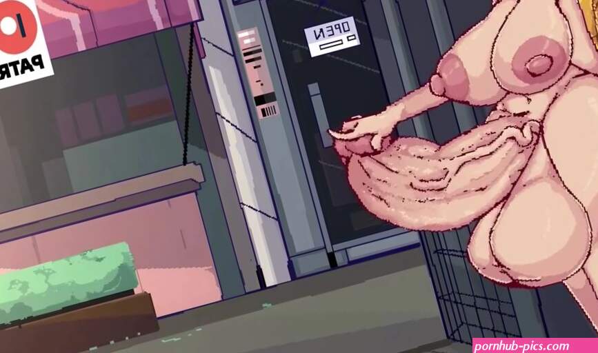 Hot Futanari Pixel Girl Hot Public Jerking Off Giant Dick And Cumshot -Best Cartoon Futa Hentai
