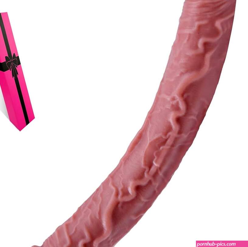 : 12.8 1.5 Liquid Silicone Realistic Double Ended Dildo Huge Large Giant Double Sided Headed Dildo Shower Penis 13 Long Big G-Spot Dildos AnalVaginal Stimulator Adult Sex Toy for Lesbian Couples
