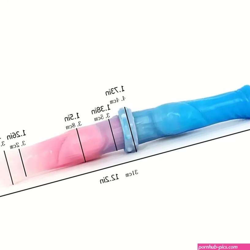 12.2in Silicone Double Ended Knot Dog Big Soft Dildo For Lesbian Gay