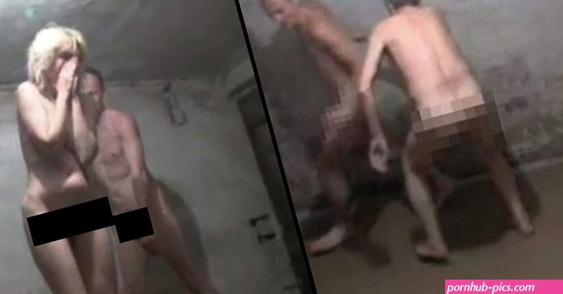 Naked men and women play naked tag in Nazi concentration camp.