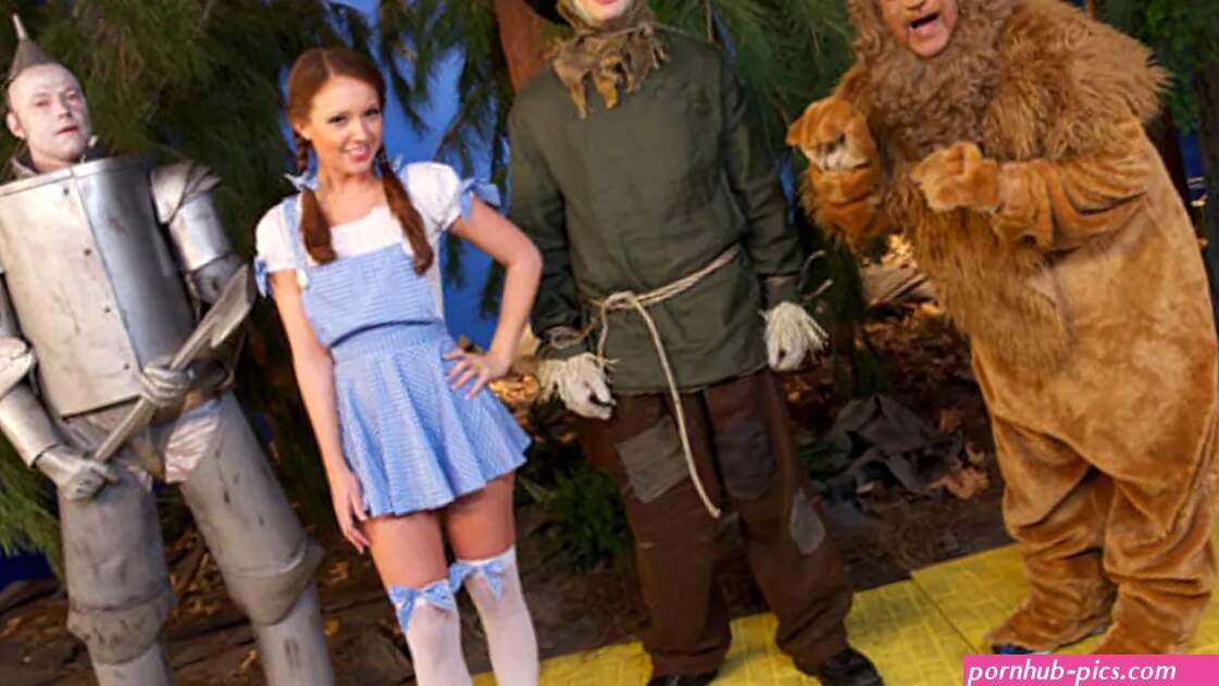 On the Set: Not the Wizard of Oz XXX