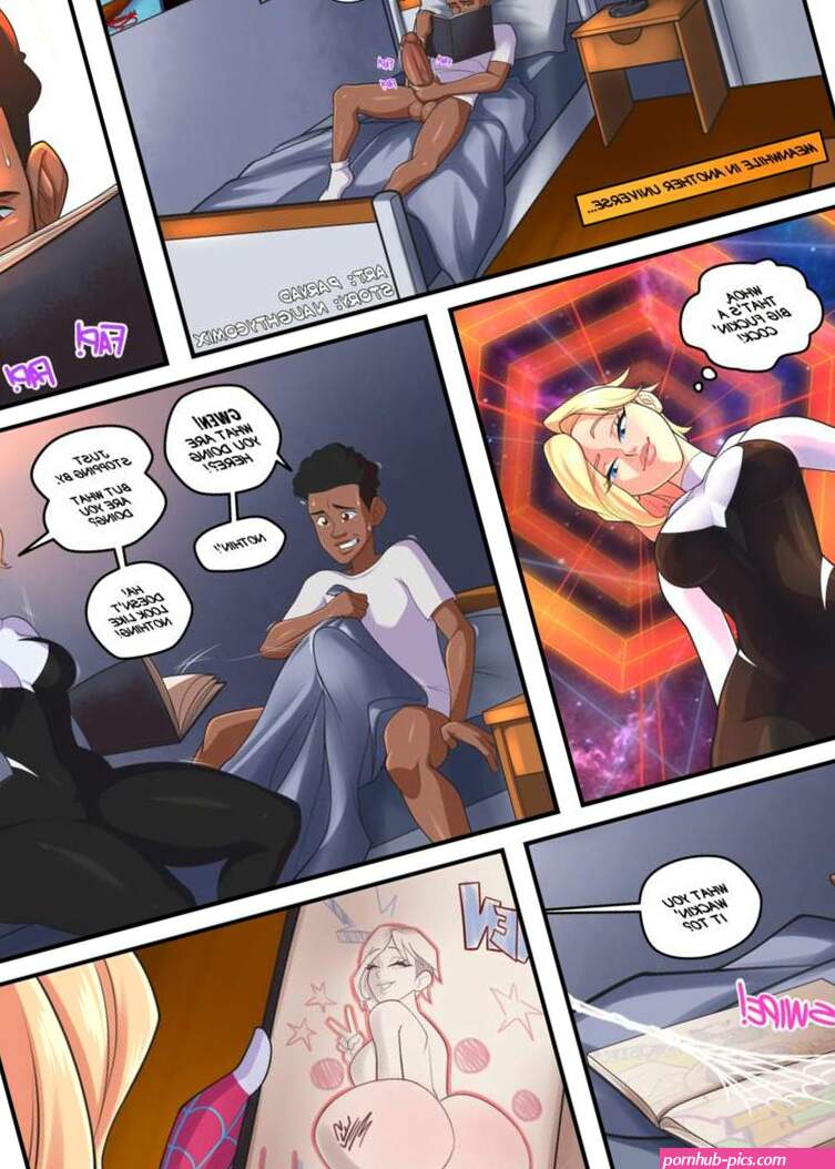Porn comic The Perverted Spiderman. Parvad Sex comic beauty Gwen was