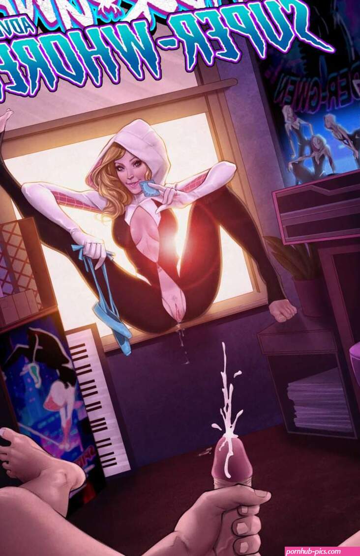 Porn comic Spider Gwen. Adventures in Super Whoreing 2 Sex comic blonde Gwen went
