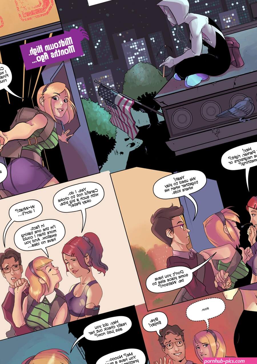 Spider Gwen-XXX Parody Free Porn Comics