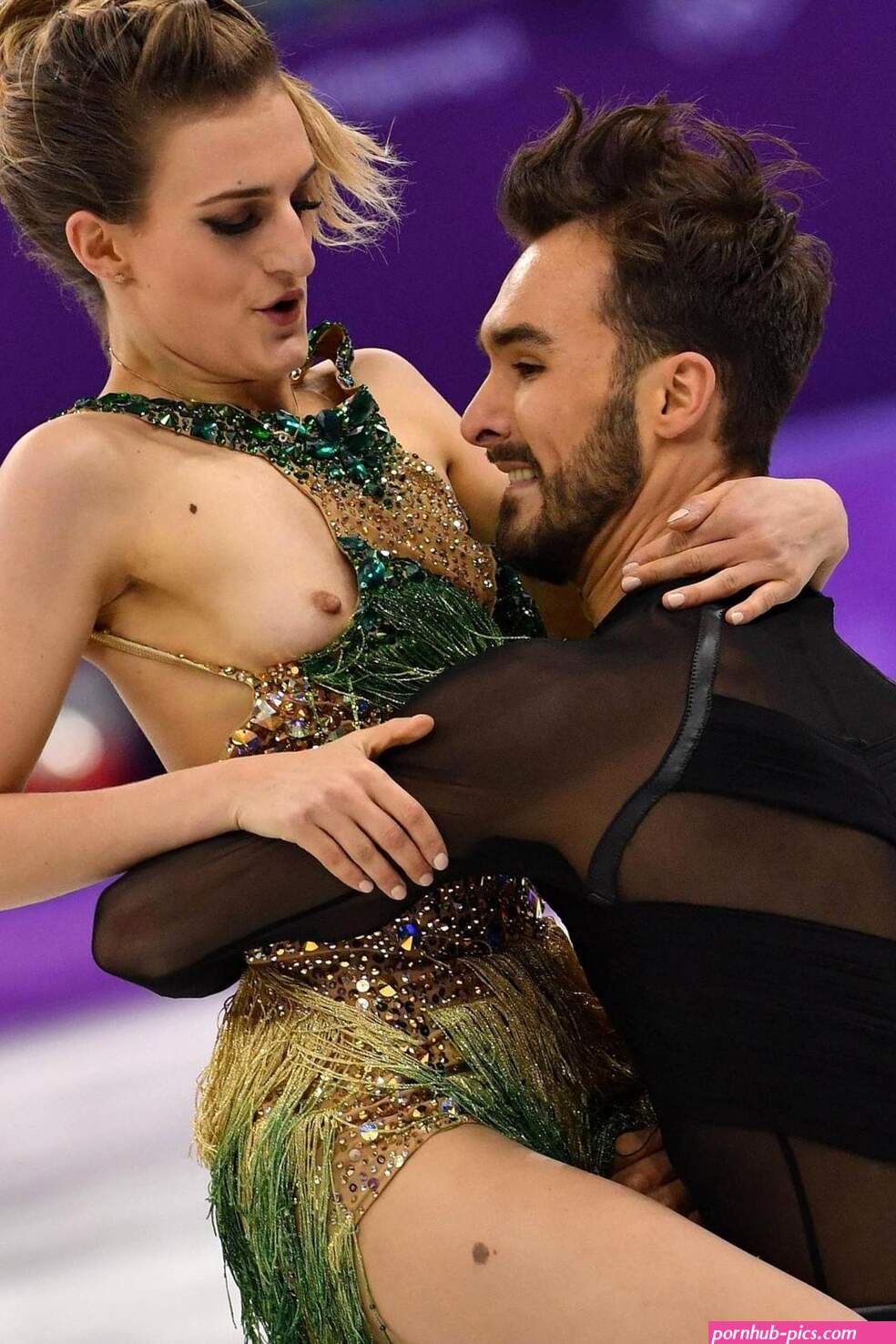 Gabriella Papadakis PyeongChang 2018 Olympic Winter Games ANCENSORED