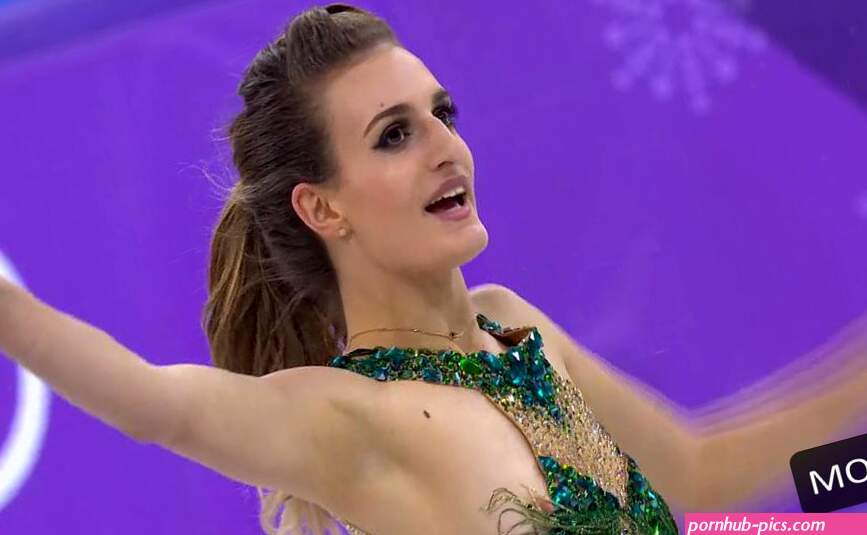 Gabriella Papadakis Nip Slip During Mondays Short Program With Partner Guillaume Cizeron in PyeongChang