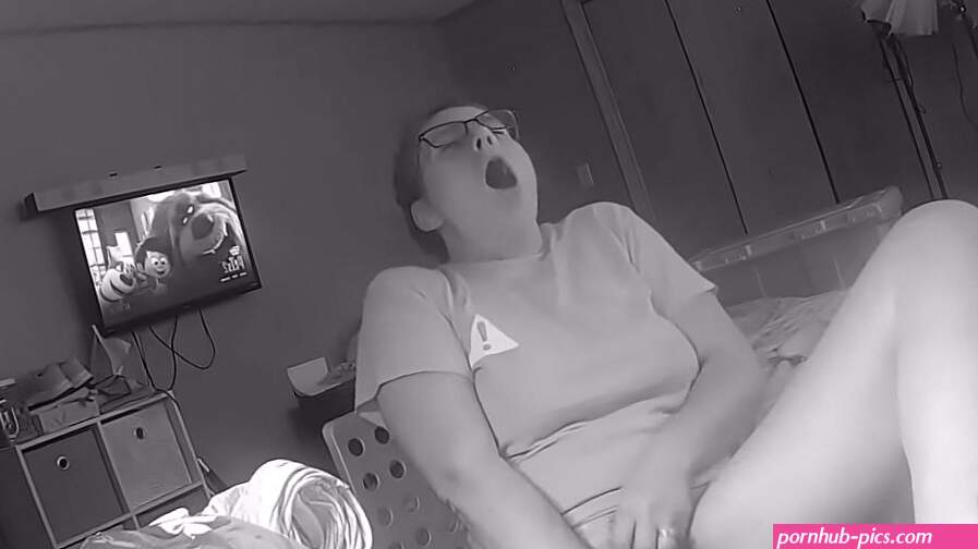 Slutty Teen Skips Homework to Masturbate to Porn Hidden Cam