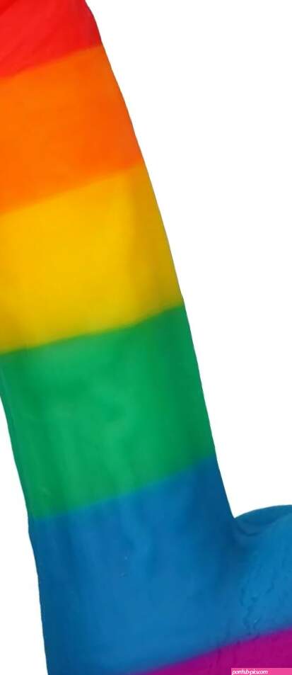 Rainbow Pride Dildo
