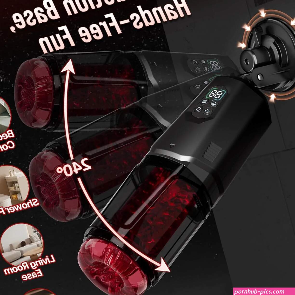 Jerk Off Machine AI Sync Video Rhythm Thrusting