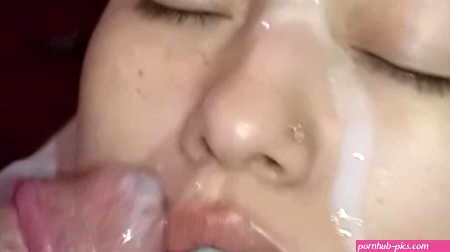 CUM ON FACE Real semen mask