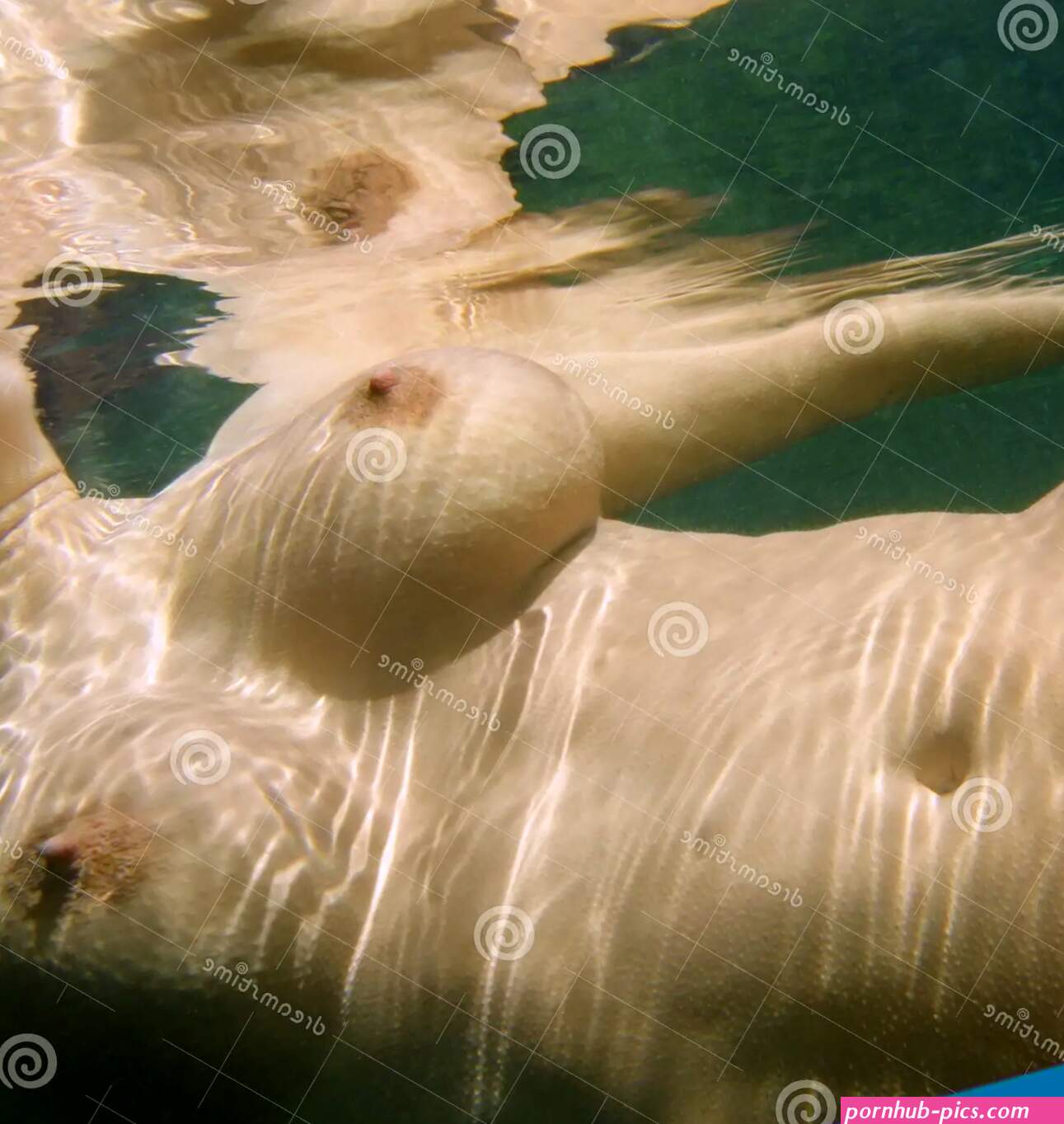 Nude woman underwater. stock image. Image of 030502d0001