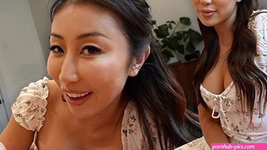 Beautiful Asian Babe gets hands on during study session