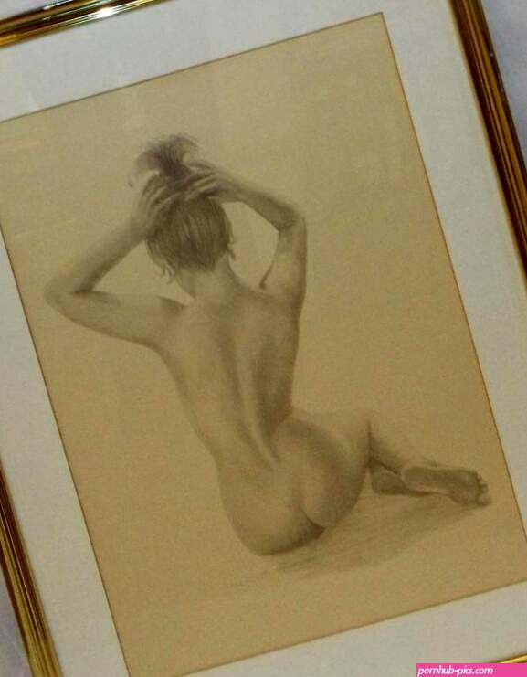 De Simone Signed Framed Print Of Nude Woman