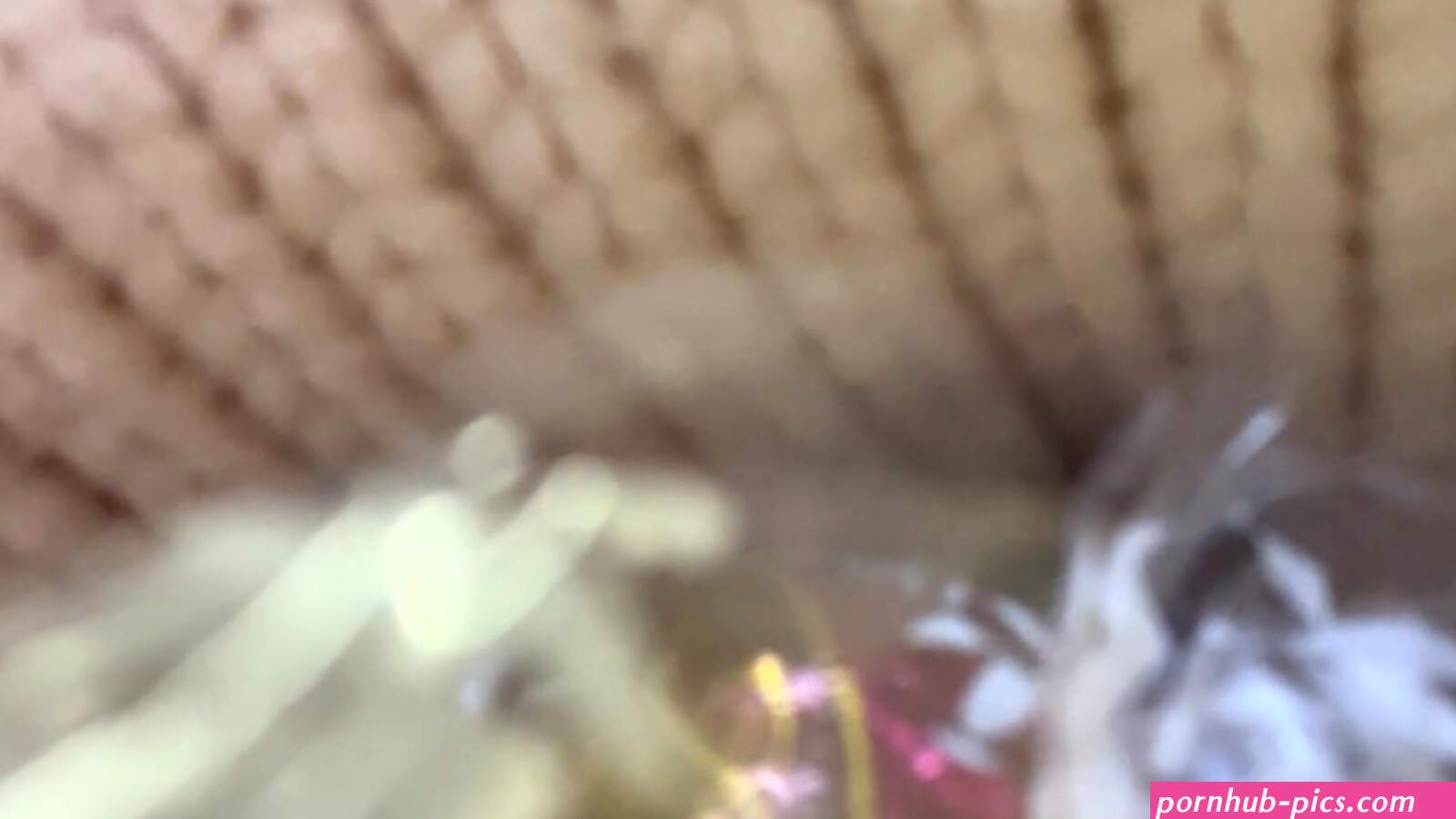 Maria Bonita masturbates with a serving spoon obscured by a bag of candy at 3:20 in 17 November 2022.