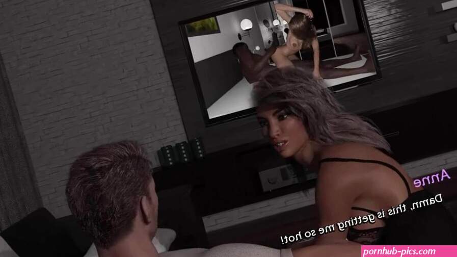 The Adventurous Couple: Echtgenoot kijkt interraciale porno met zijn vrouw