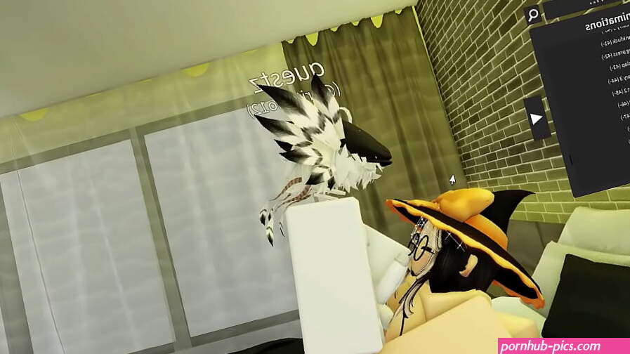 Cute Robloxian Witch Gets Banged By Stranger