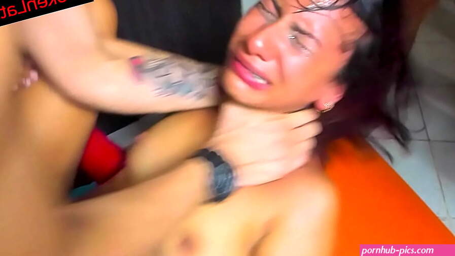 Candy Is Broken By 5 Men In Rough Gangbang While She Cries