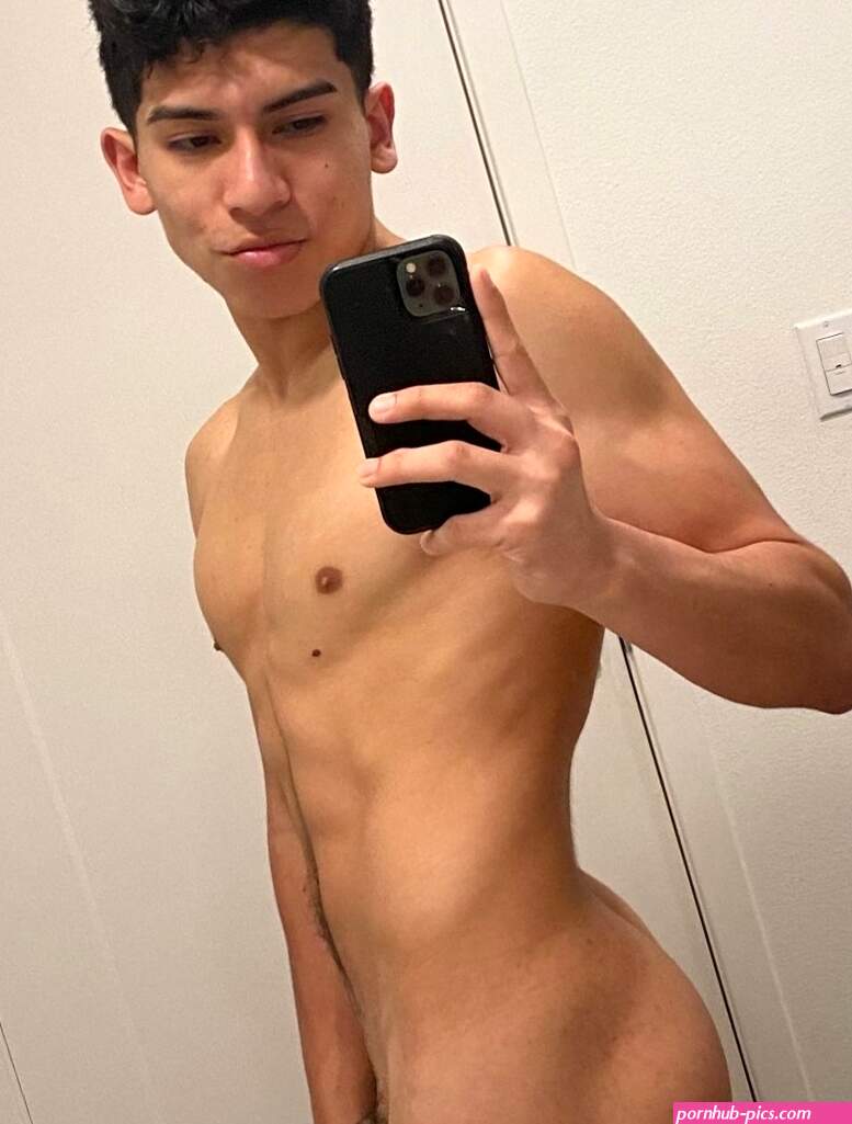 Nude selfie boy with a hot body