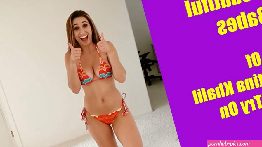 Best of Christina Khalil Bikini Try On