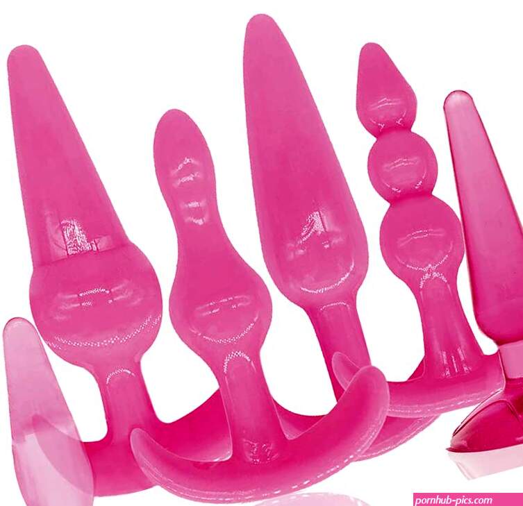 : Sex Toy Couples kit of Triad 3 Way Butt Plug Smooth and Icon Brands Try-Curious Anal Plug 6 Piece Kit Pink : Health Household