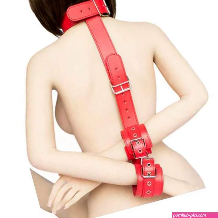 Backhand Handcuffs Collar Sex Bondage