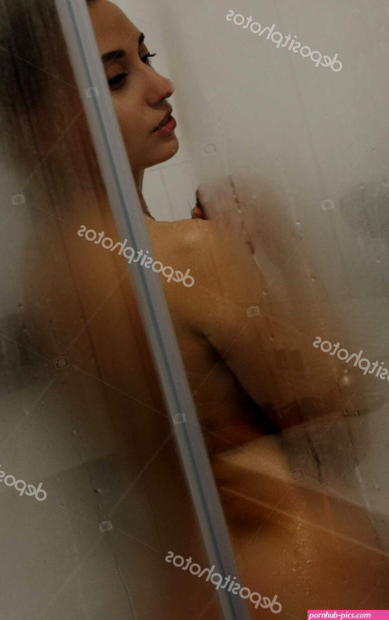 Beautiful Naked Young Woman Washing Body Shower Stock Photo IraGirichBO 197763232