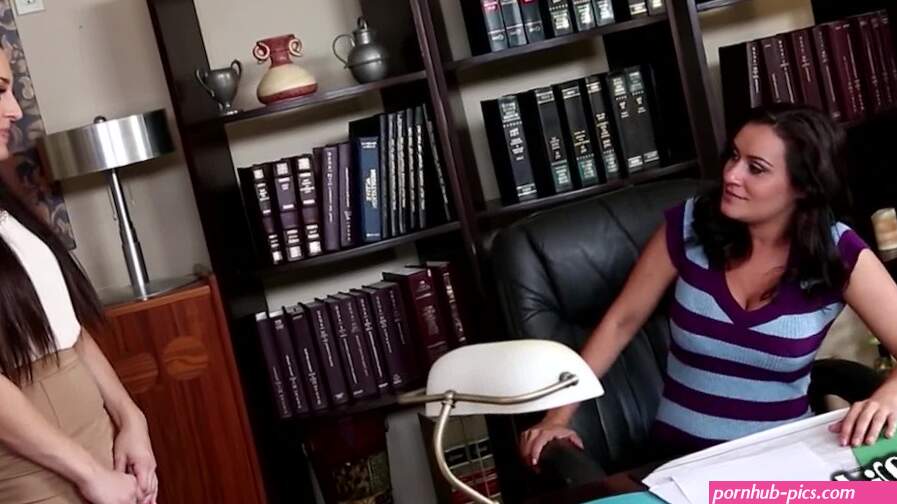 Bitchy Lesbian Boss Ass Licks Younger Employee